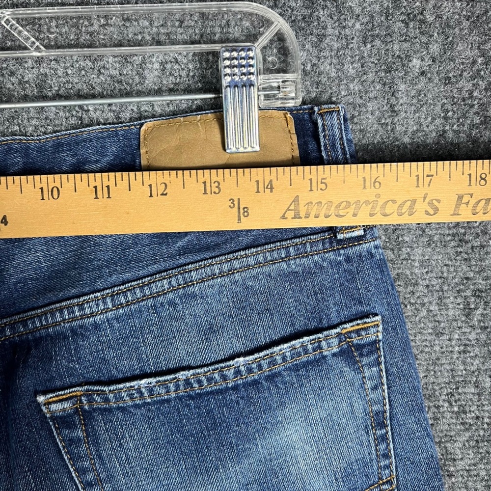 American Eagle Straight Leg Jeans Mens 29x30 Blue Medium Wash Denim Mid Rise - Picture 3 of 10